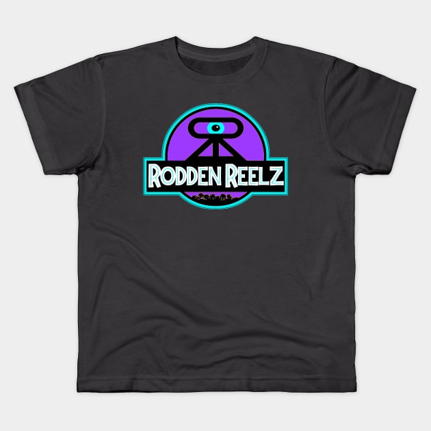 Rodden Reelz Dinofeast Kids T-Shirt by Rodden Reelz